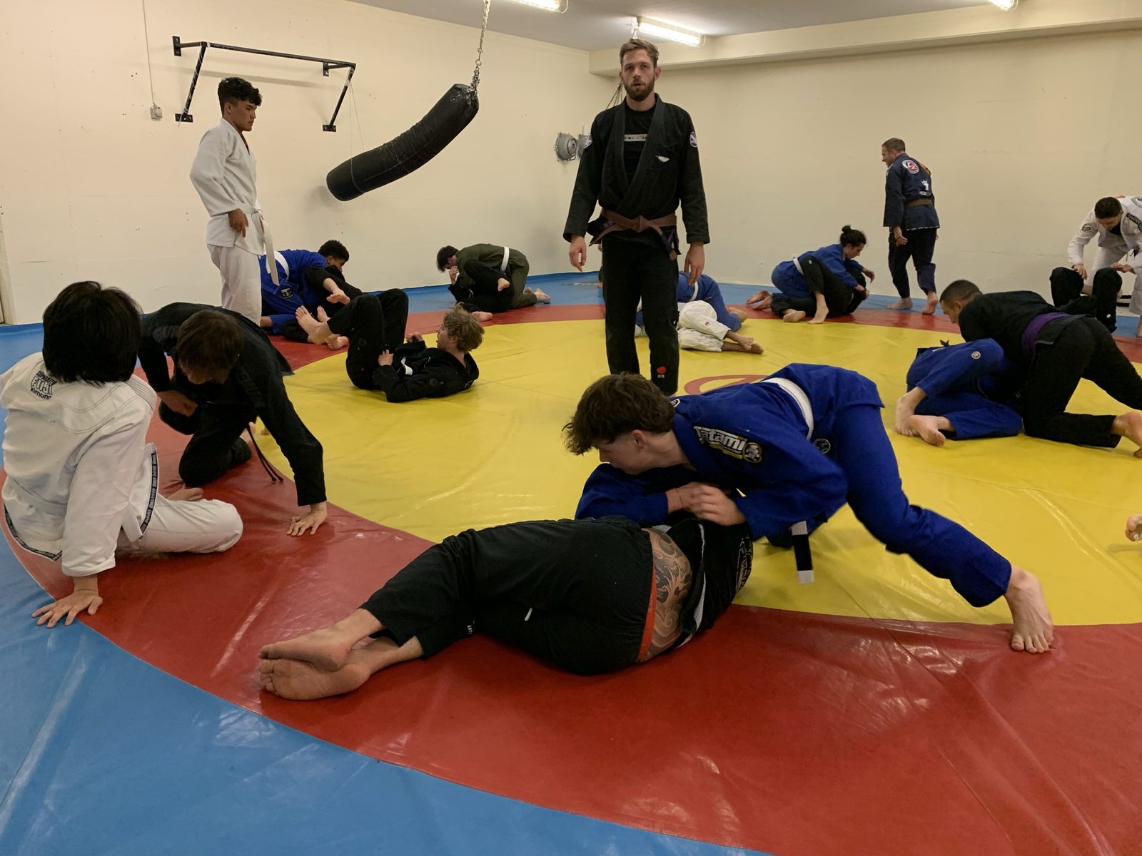 Sparring de Jiu-jitsu brésilien à Icon Team Valais, Conthey