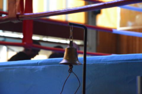 Picture of a ring bell taken during a SHOOTO Switzerland event